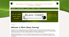 Desktop Screenshot of blacksheepcatering.com